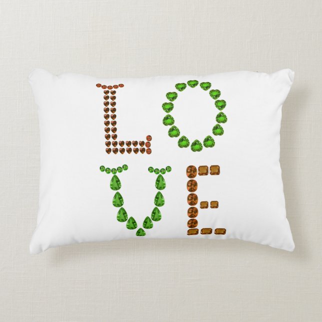 Kärlek Prydnadskudde (Framsidan)