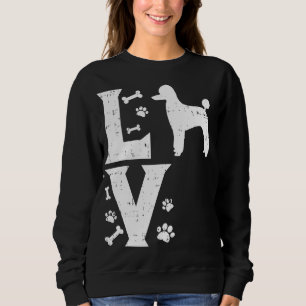 Kärlek Pudel, standardminister Leksak Pet Hund äls T Shirt