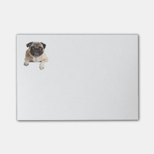 Kärlek Pug Puppy Hund Skicka IT-anteckningar Post-it Block