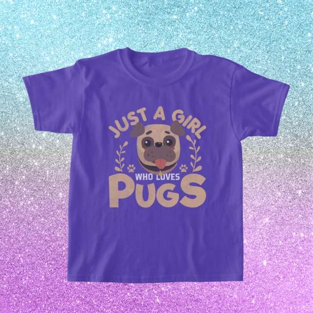 kärlek pugs ord art t shirt (Skapare uppladdad)