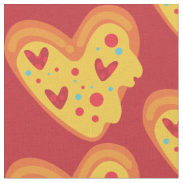 kärlek-pulserande-pulserande hjärtizza tyg