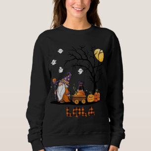 Kärlek pumkin gnomes Lola halloween-gåva till morm T Shirt