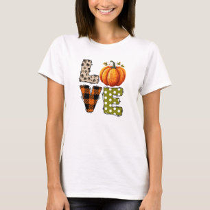 KÄRLEK - Pumpkin and Fall Season T Shirt