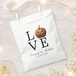 Kärlek Pumpkin Bröllop