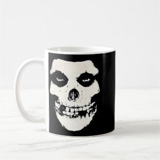 Kärlek Punk Skull Band Funny Music Design Kaffemugg