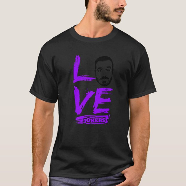 Kärlek Q Premium T Shirt (Framsida)