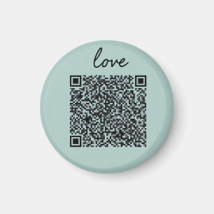 Kärlek QR-kod Magnet