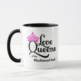 Kärlek Queens Mugg