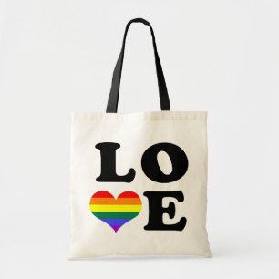 Kärlek Rainbow Pride Tygkasse