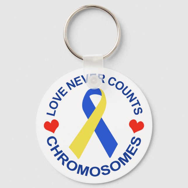 Kärlek räknas aldrig nyckelring (Framsida)