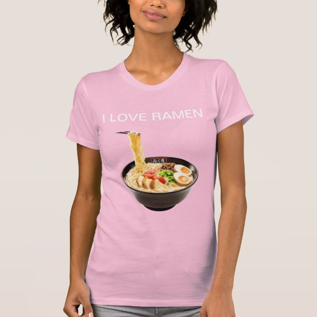 Kärlek Ramen T-Shirt (Framsida)