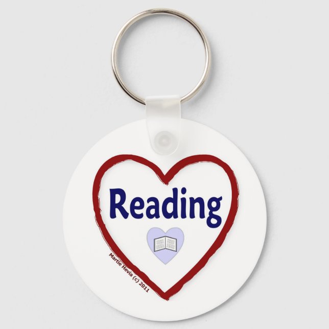 Kärlek Reading Nyckelring (Framsida)