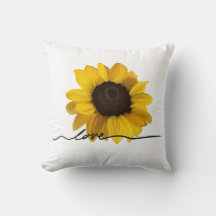 Kärlek realistiska solrosmålning i gult