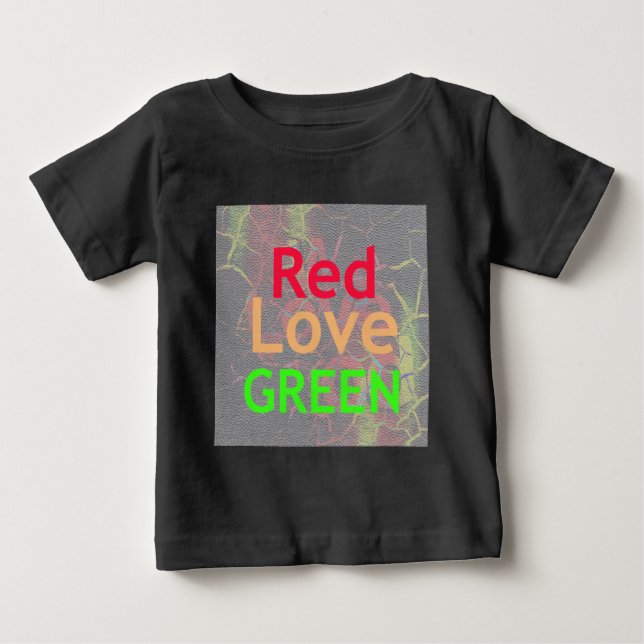 KÄRLEK RED GOLDEN GRÖNT TEE (Framsida)