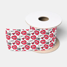 Kärlek Red Läppar