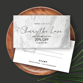  Kärlek-referenskortets utformning Rabattkort