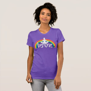 Kärlek Regnbågsintentioner T Shirt