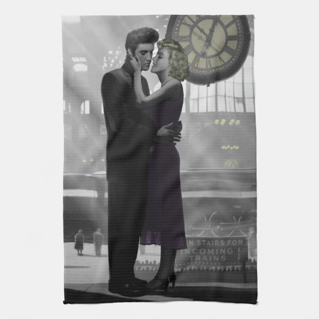 Kärlek retur 2 kökshandduk (Vertikal)