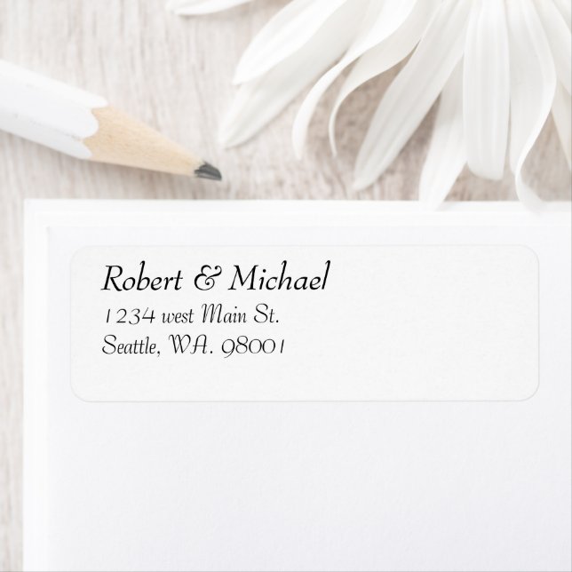 Kärlek & Retur Returadress Etikett (Insitu)