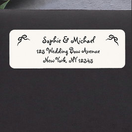 Kärlek | Returadress för illustrerad Fransk-fält Returadress Etikett