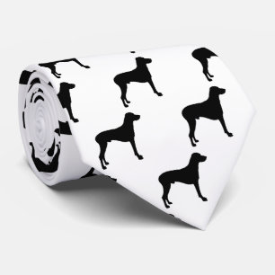 Kärlek Rhodesian Ridgeback Hund Silhouette Neck Ti Slips
