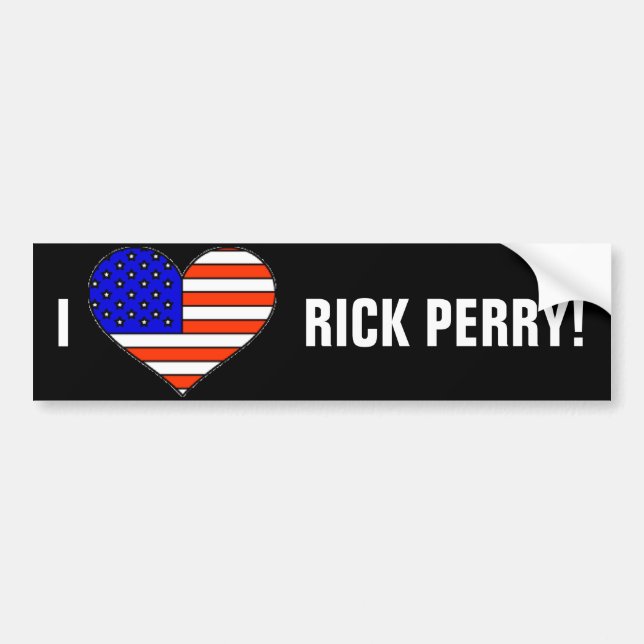 KÄRLEK RICK PERRY BILDEKAL (Framsidan)