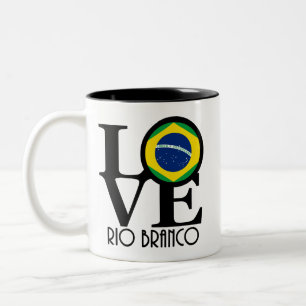 KÄRLEK Rio Branco 11oz Två-Tonad Mugg