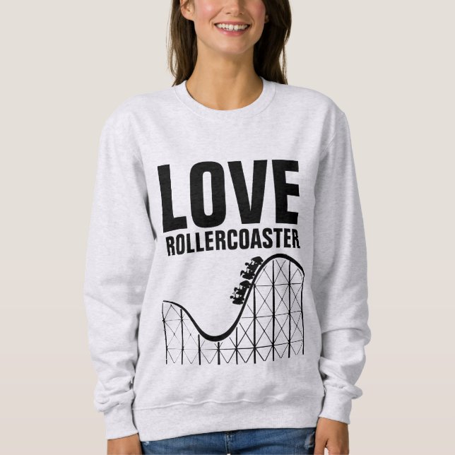 KÄRLEK ROLLERCOASTER Vintage T-shirts (Framsida)