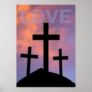 KÄRLEK - Romaner 5:8 Poster