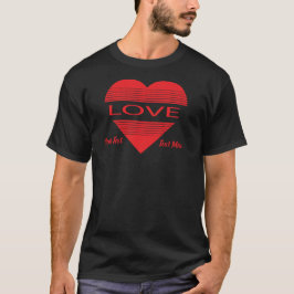 Kärlek & Romantik Konceptdesign med Hjärt Element T Shirt