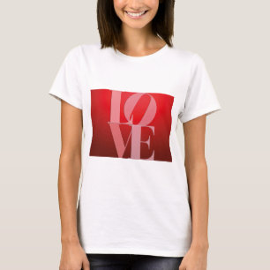 Kärlek Romantik Red Rosa Tröja