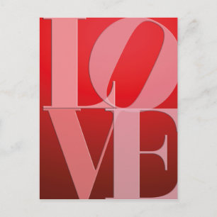 Kärlek Romantik Red Rosa Vykort