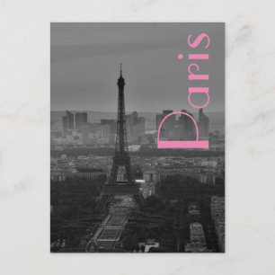 Kärlek & Romantik stad Paris Eiffel Torn Frankrike Vykort