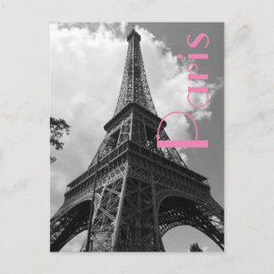 Kärlek & Romantik stad Paris Eiffel Torn Frankrike Vykort