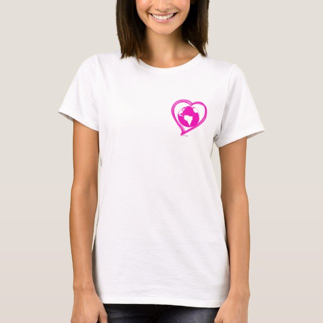KÄRLEK (Rosa) T-shirt (Framsida)