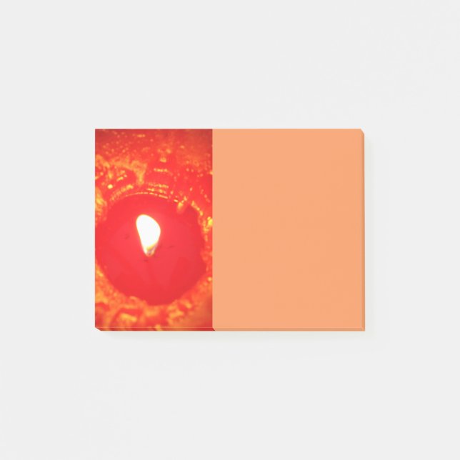 Kärlek, Rött ljus efter julen Post-it Block (Framsida)