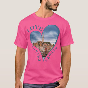 Kärlek Rovinj Kroatien T Shirt