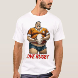 Kärlek Rugby - Unisex Rugby T-Shirt