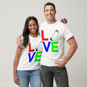 Kärlek Rugby - Unisex Rugby T-Shirt