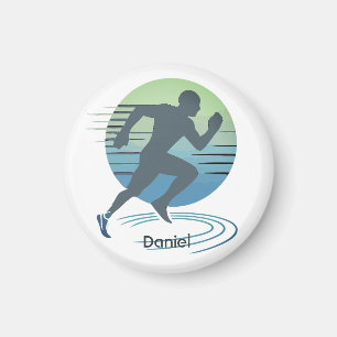 Kärlek Running Marathon Competitive Springer Anpas Magnet