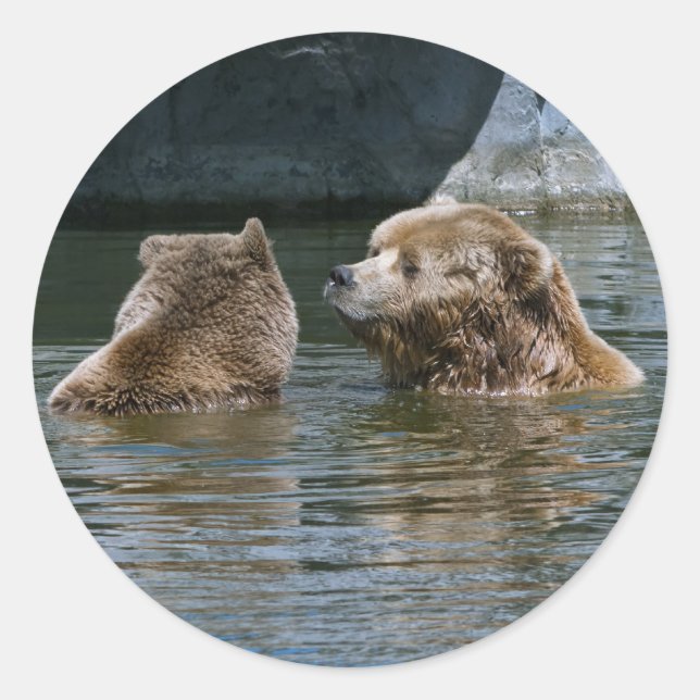 Kärlek Runt Klistermärke (Framsida)