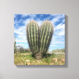 kärlek saguaro canvas