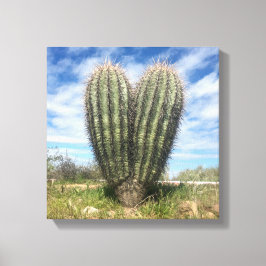 kärlek saguaro canvas