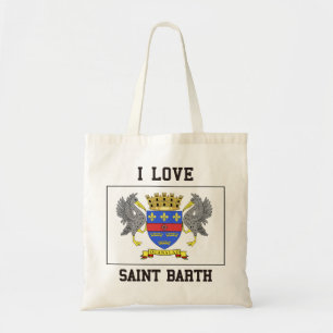 Kärlek Saint Barth Tygkasse