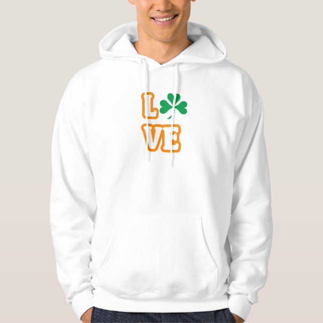 "KÄRLEK" (SAINT PATRICK EDITION) Hoodie (Framsida)
