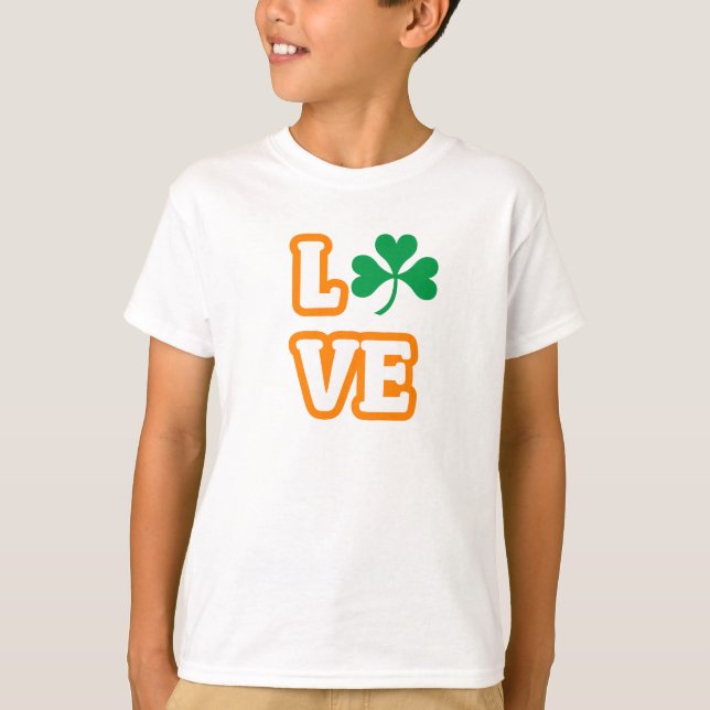 ’KÄRLEK’ (SAINT PATRICK EDITION) Kids Tee (Framsida)