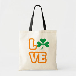 "KÄRLEK" (SAINT PATRICK EDITION) Tote Tygkasse