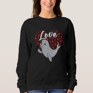 Kärlek Sälar Heart Sea Animal Sjöliv Wilderness Oc T Shirt