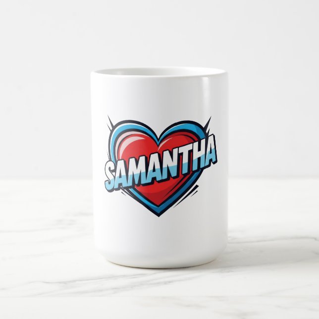 Kärlek Samantha Kaffemugg (Center)