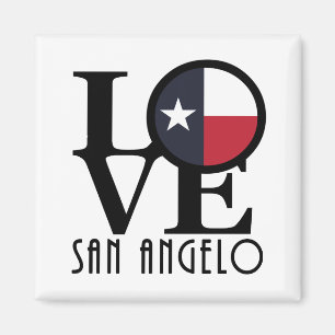 KÄRLEK San Angelo Magnet